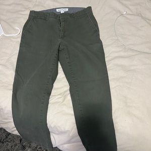 amazon green slim pants (men)